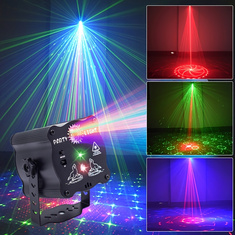 Boule de lumière Disco RGB, son activé, lumières de fête DJ Disco