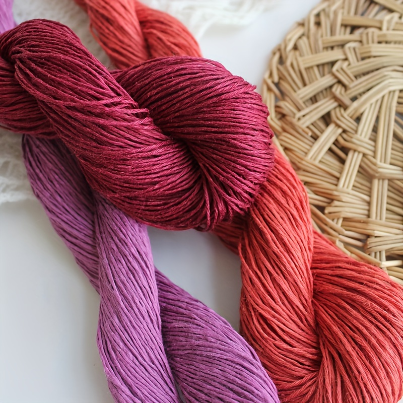 Size 6 Cotton Lace Yarn, 50g Crochet Lace Yarn, Soft Summer Lace
