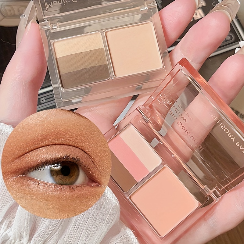 Smoky Style Eyeshadow Palette for Brightening Eye Makeup