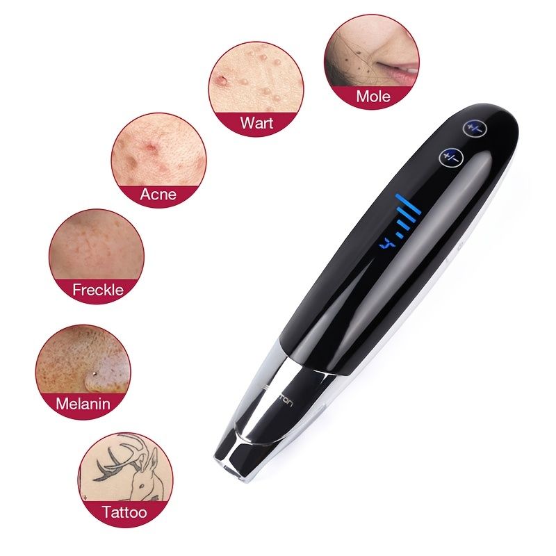 Concare Professional Picosecond Laser Pen Removing Tattoo Skin Tag Scar Freckle  Mole Professional Beauty Device With Protective Glasses Black - Beauty &  Personal Care - Temu