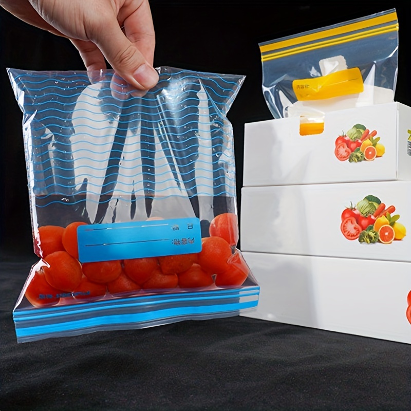 15pcs/set 27cm Self-sealing Plastic Bags For Food Storage