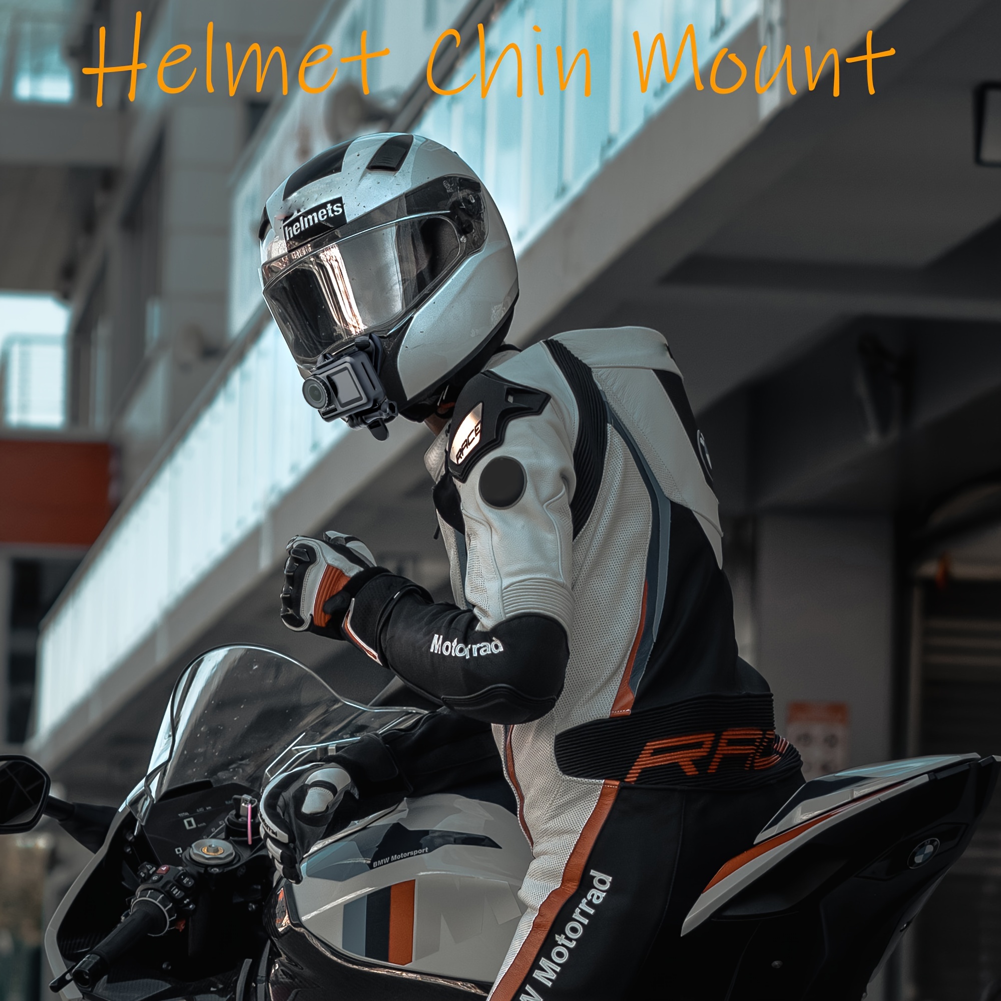 Supporto Supporto Mentoniera Casco Moto Hero 5/6/7 Action Sports