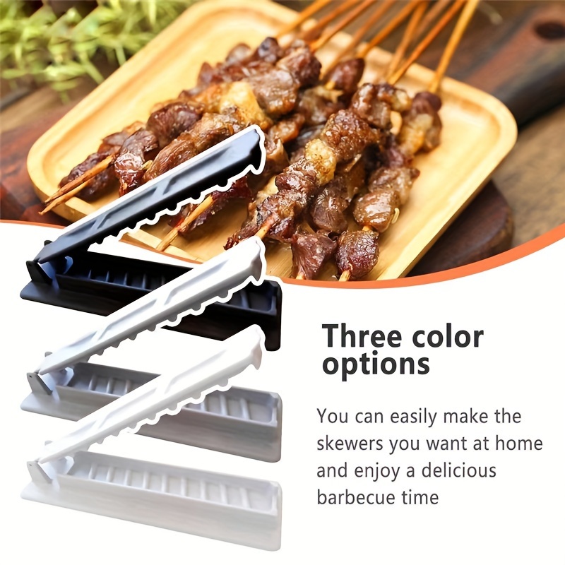 Stainless Bbq Grill Accessories Cooking Brush Kebab Machine