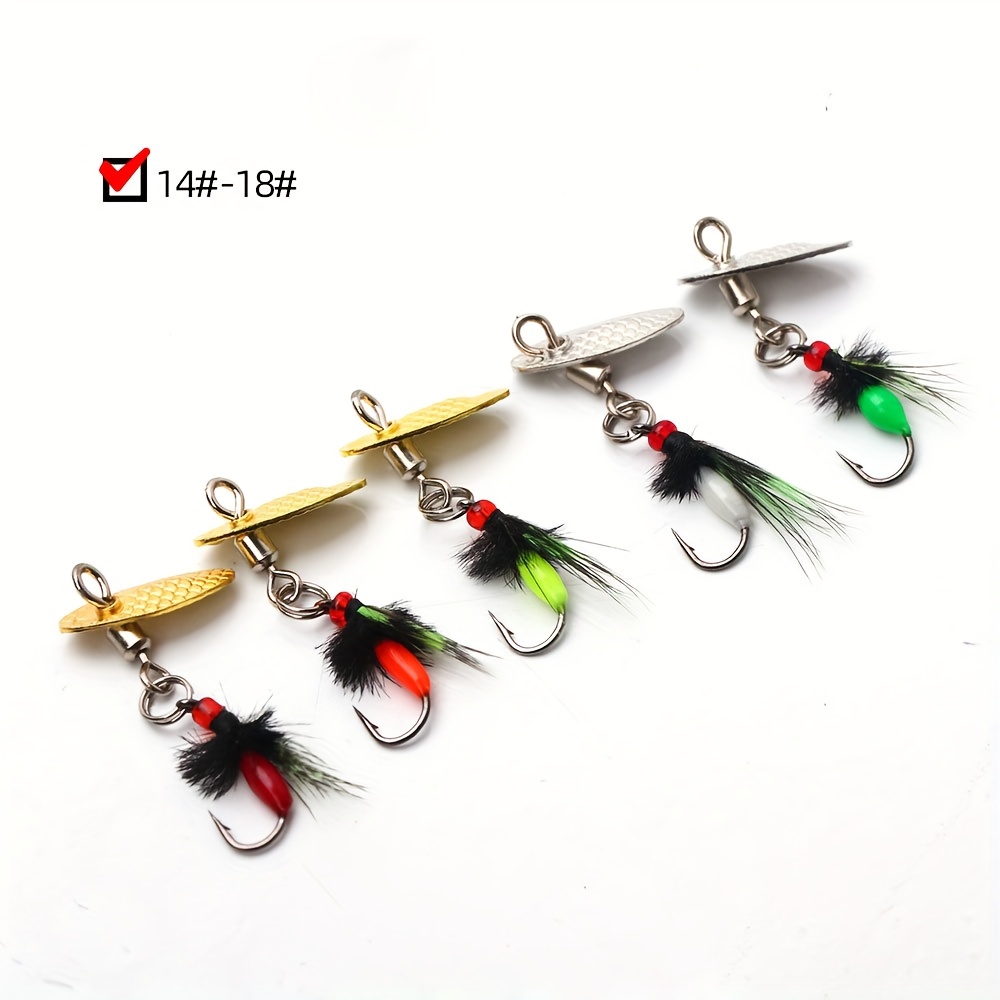 Artificial Hard Fly Bait Hooks Bionic Mosquito Sequin - Temu