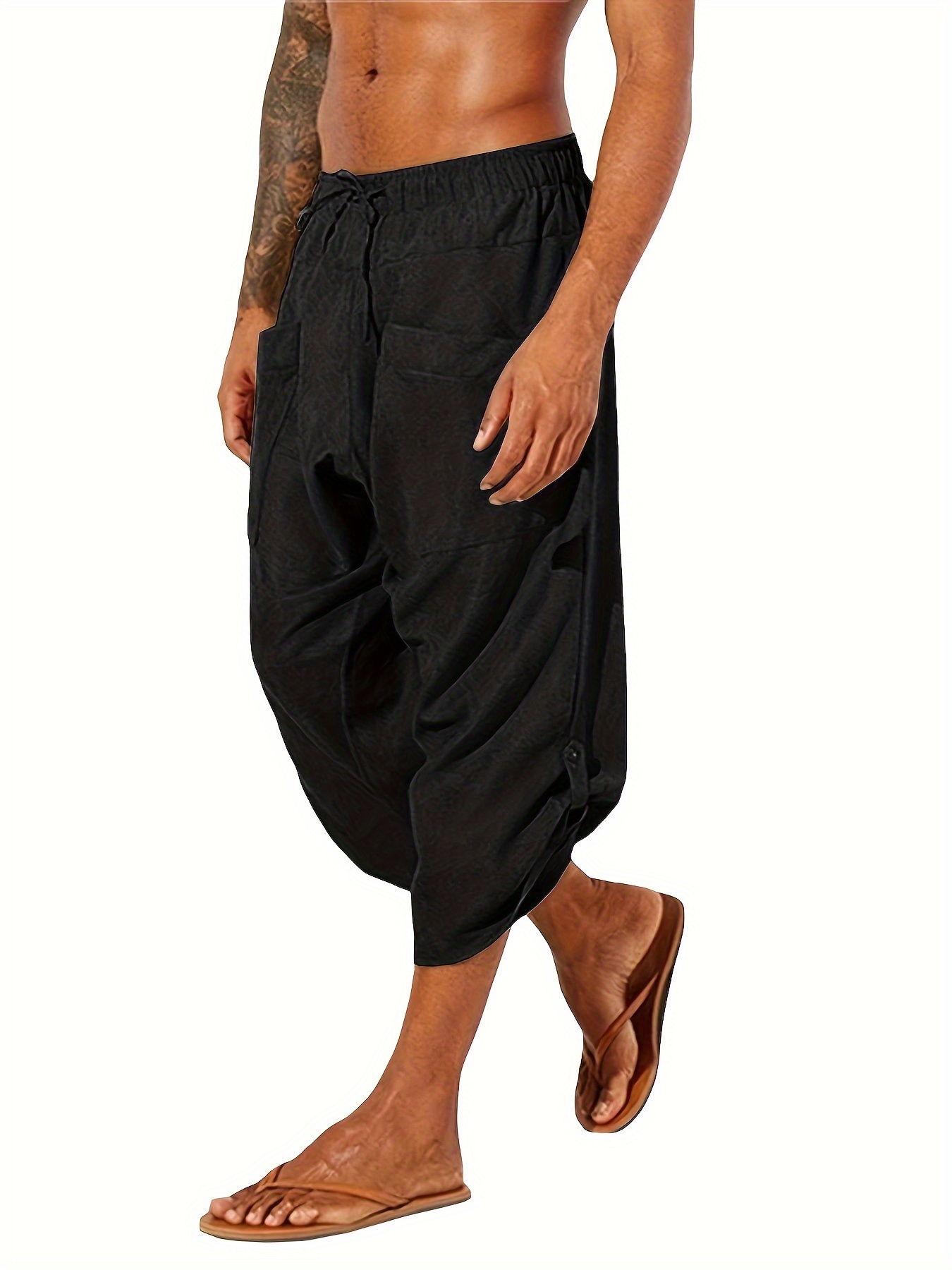 LULULEMON Dance To Yoga Pant black Size 4 cropped Jogger Harem Pants