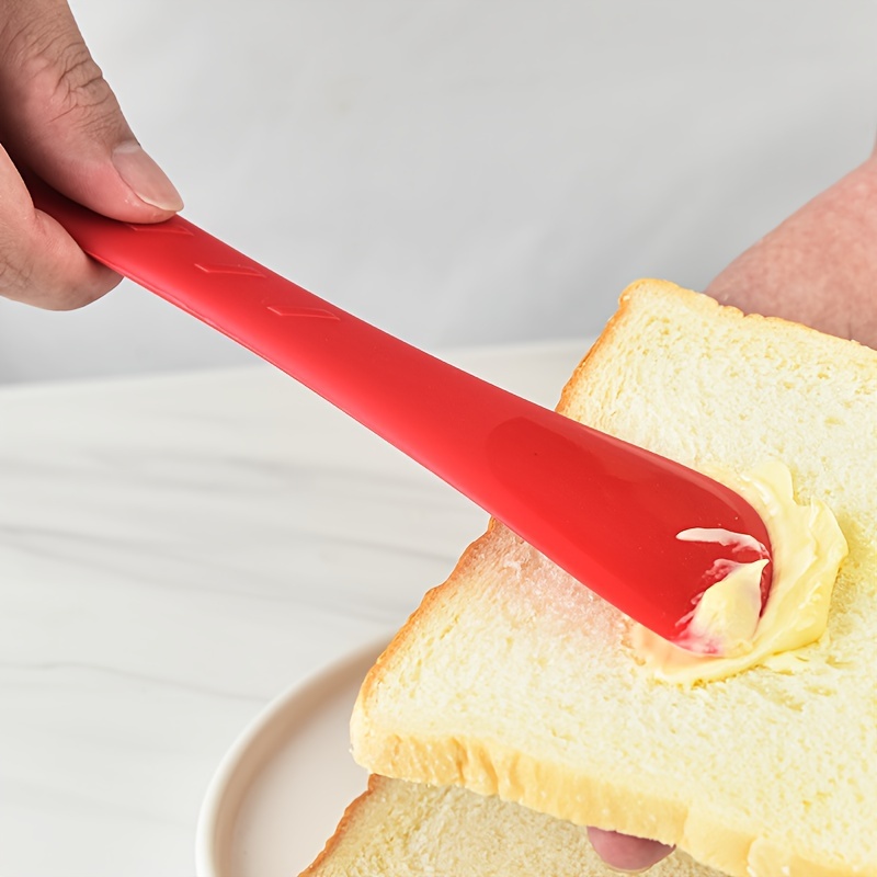 Silicone Spatula Scraper, Double-headed Silicone Spatula, Cream Spatula,  Non Sticky Toast Bread Spread Butter Spatula, Cake Cream Scraper, Perfect  For Jam, Toast, Peanut Butter, And More, Home Baking Tool, Kitchen Gadgets,  Cheap