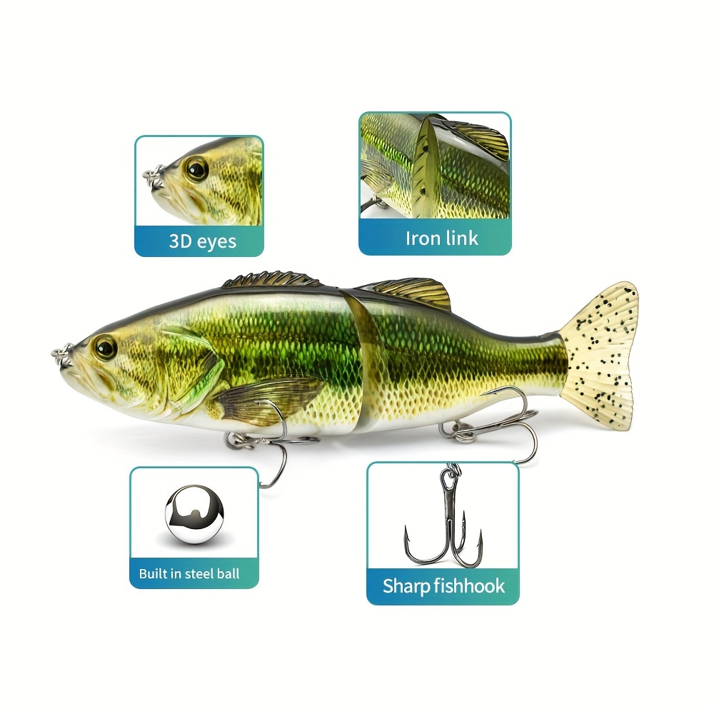 Catch More Fish With This Jointed Swimbait Fishing Lure - Temu New Zealand