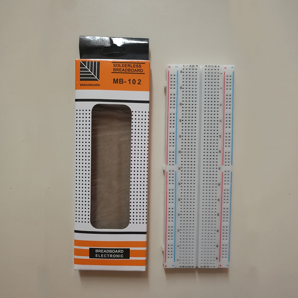 Bb 801 400 Points Or Mb 102 830 Points Solderless Breadboard - Temu Japan