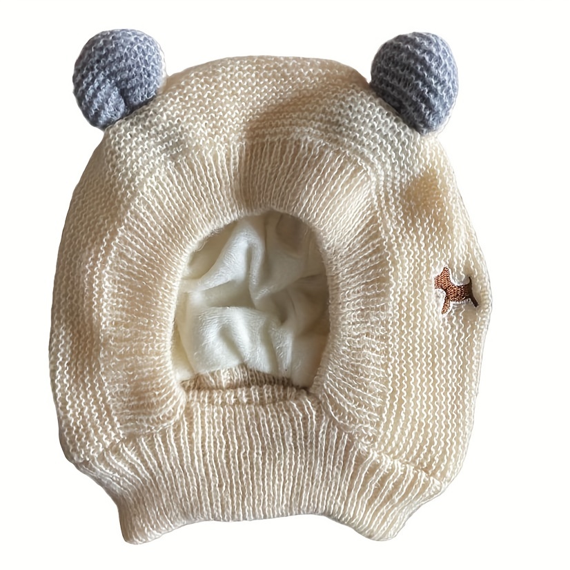 Frifer Bonnet Lapin Adulte | Adorable Bonnet tricoté avec Couvre-Visage |  Bonnet Respirant, Bonnet tricoté Doux pour Temps Froid, Hommes