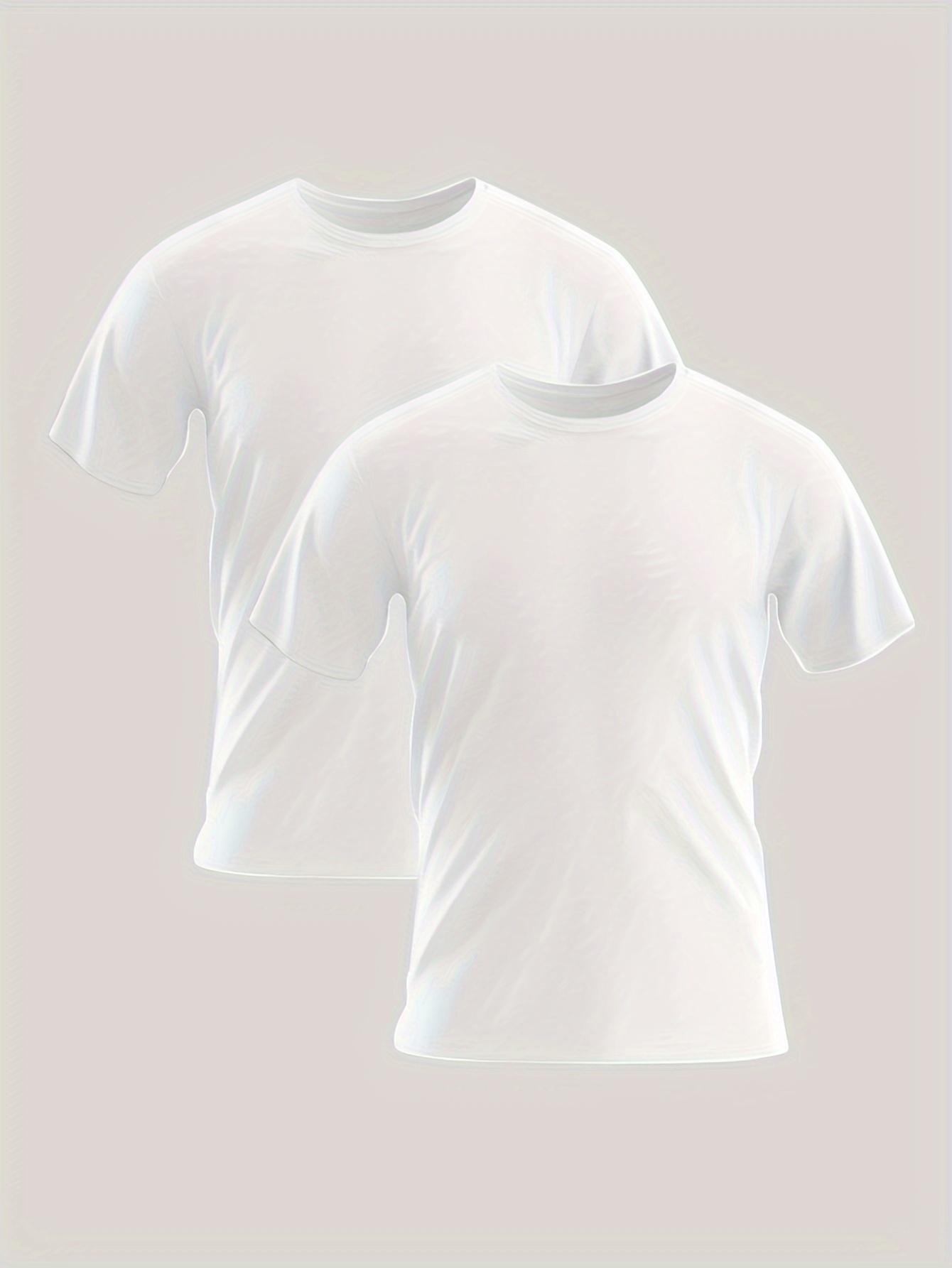 Camisetas Blancas Hombre Algodon - Temu Chile