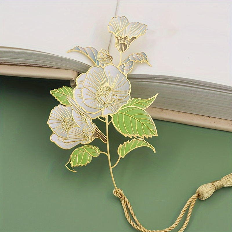 Bookmarks For Women, Book Markers For Reading, Durable Handmade Dried  Flower Resin Bookmarks With Tassels, Pretty And Increase Reading Interest