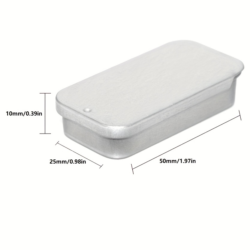 Metal Candy Box Portable Storage Container