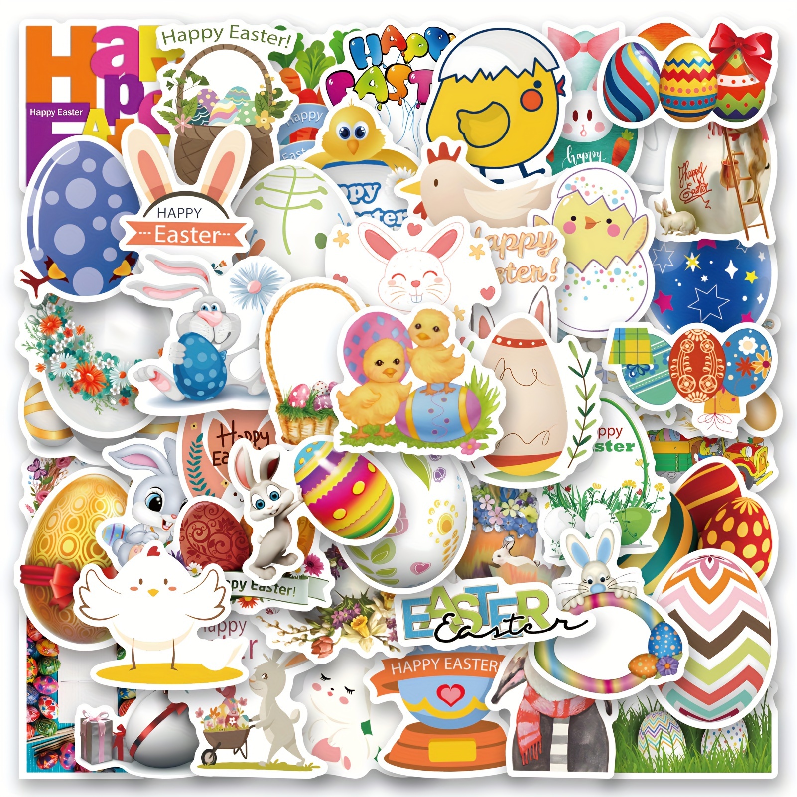 10pcs Sticky Coil Stickers For Journaling And 1pc Cartoon Gudetama  Waterproof Journaling Notebook (randomly Dispatch One Book)