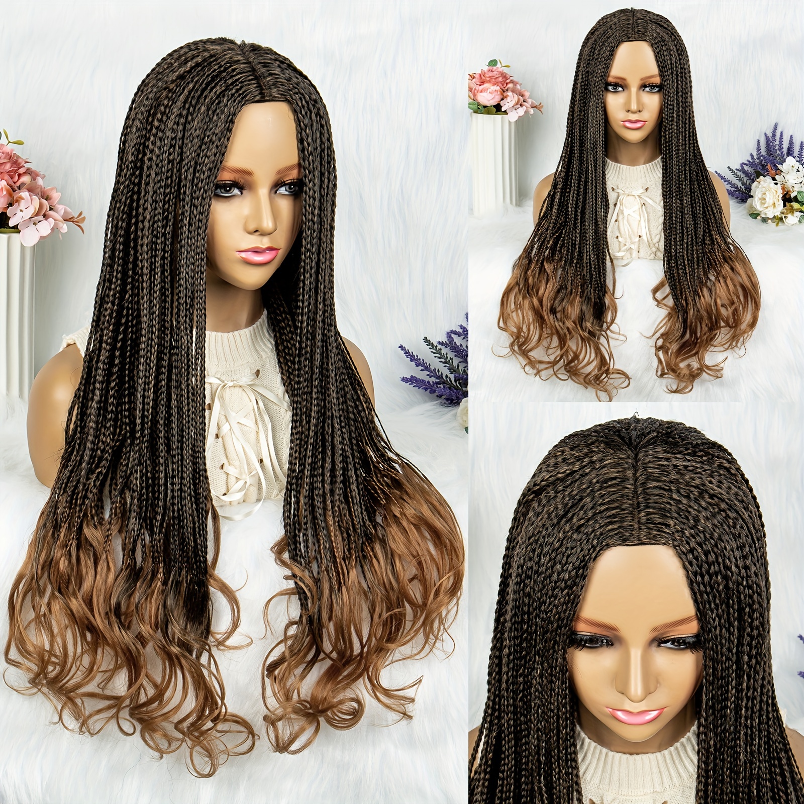 Crochet Box Braids Hair French Ends Pre Looped French - Temu Canada
