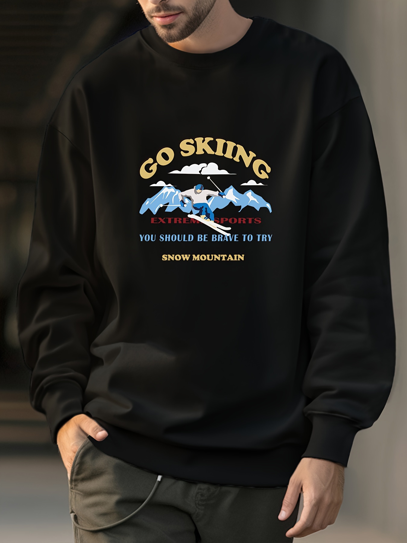 Mouse Cowboy Hat/skiing Man/beach View Retro Color Graphic - Temu