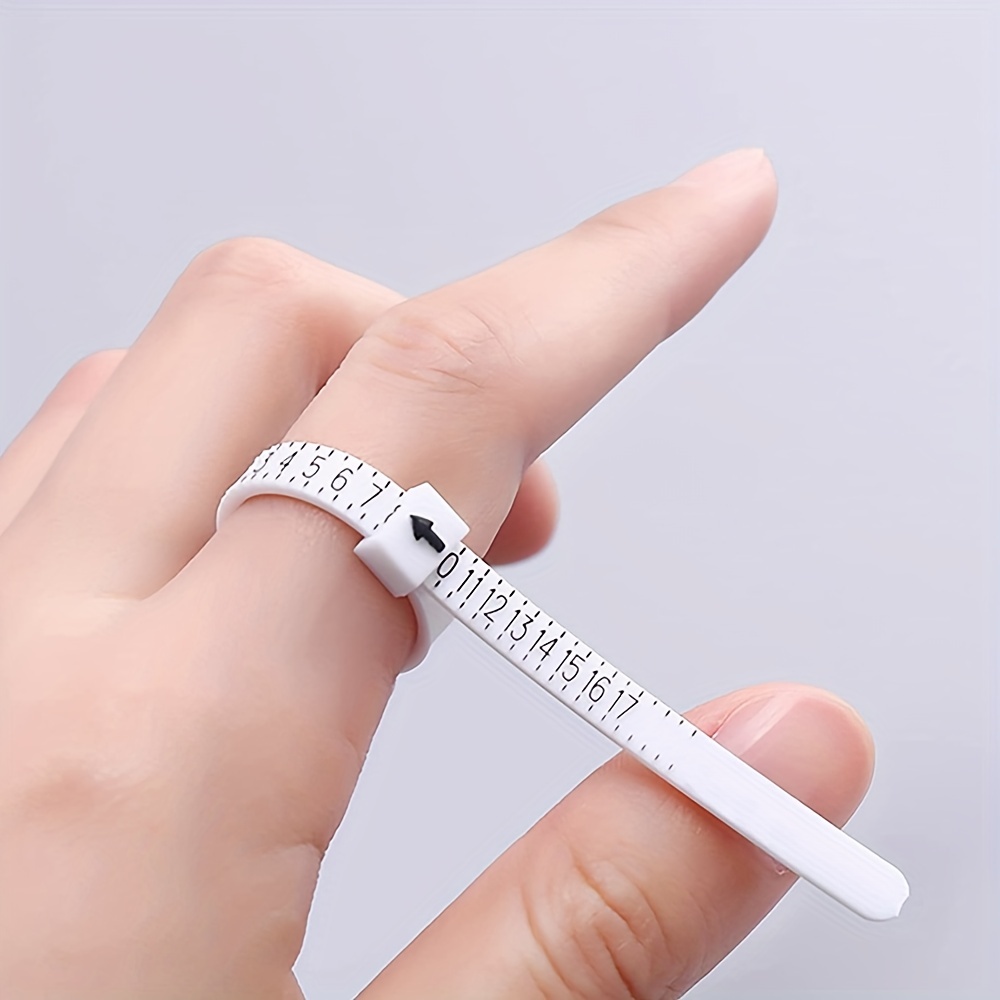 Ring Sizer Measuring Set Reusable Finger Size Gauge Measuring Tool Jewelry  Sizing Tools (1-17 Usa Rings Size) - Temu Finland