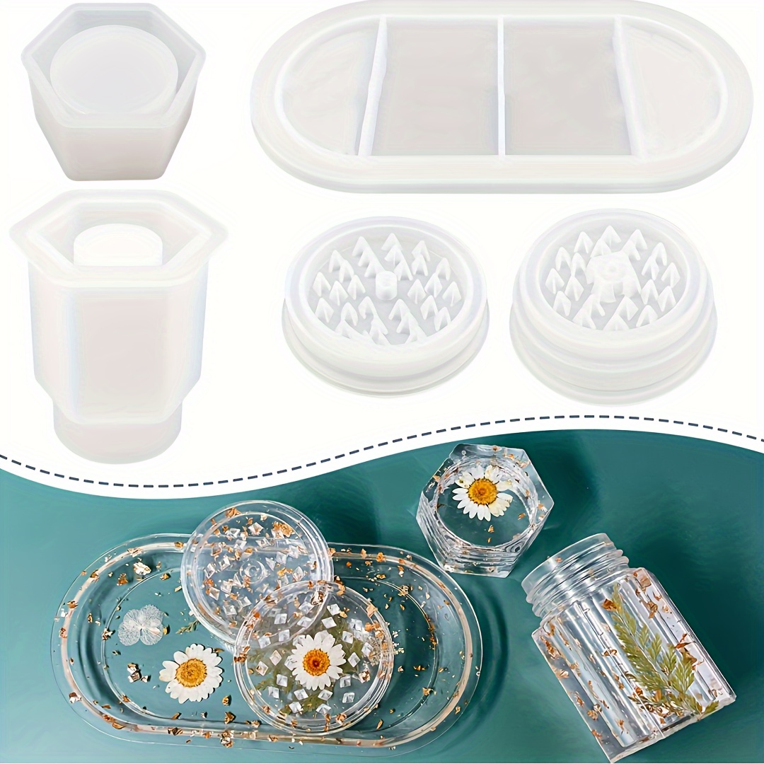 Caja de cigarrillos Kit de moldes de resina epoxi, Moldes de resina de  cigarrillos de silicona