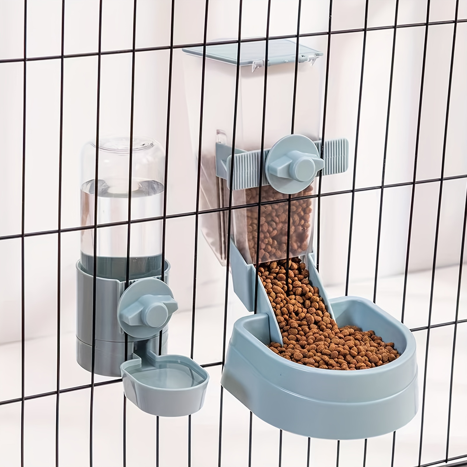 Hanging Automatic Pet Food/water Dispenser, Gravity Pet Feeder And