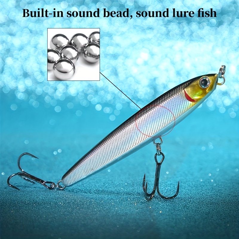 Bionic Pencil Sinking Fishing Lure Long range Plastic Bait - Temu