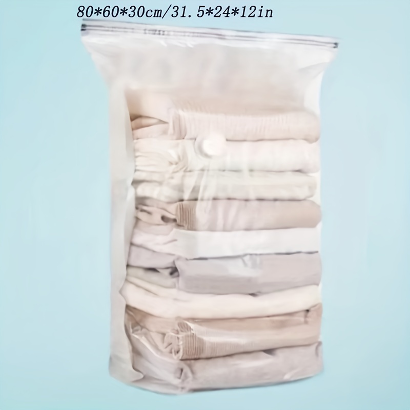 80% Space Saving Vacuum Storage Bags For Clothes, Comforters, Blankets, And  Bedding - Compression Seal For Closet And Travel - Pump Included - Temu  United Arab Emirates