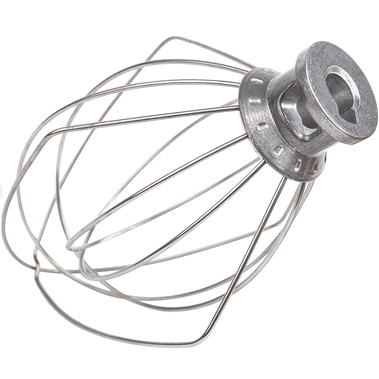 K45WW 6-Wire Whip Attachment for KitchenAid 4.5 Quart Tilt-Head Stand Mixer  Stainless Steel Whisk for Kitchen Aid Mixer Accessory Replacement Parts