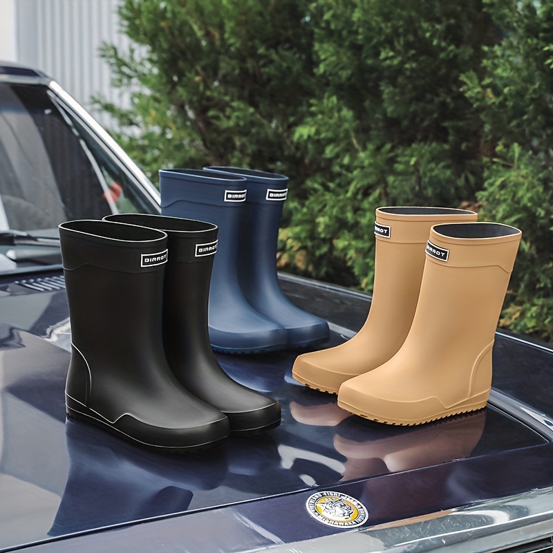 Femmes Bottes De Pluie Imperméables Et Antidérapantes - Temu France