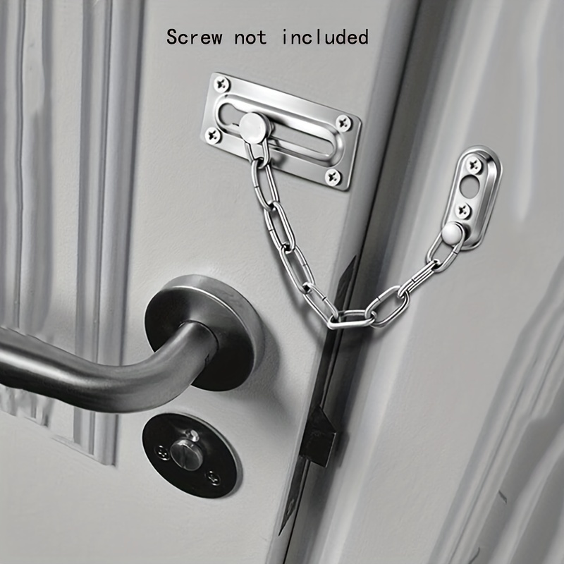 Cerraduras de puerta antirrobo para puerta exterior con cerrojo de  seguridad para el hogar
