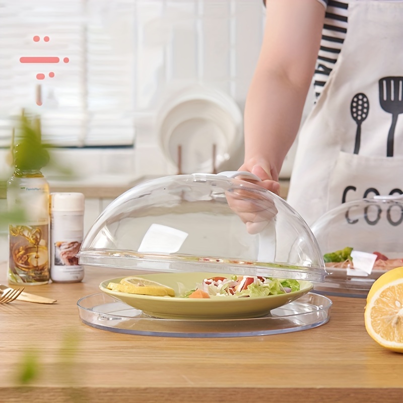 Microwave Splatter Cover for Food,Clear Like Glass Microwave