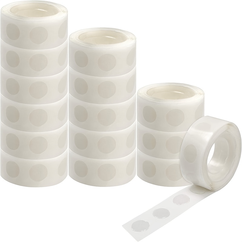 Double sided Adhesive Dots Clear Round Acrylic Mounting - Temu
