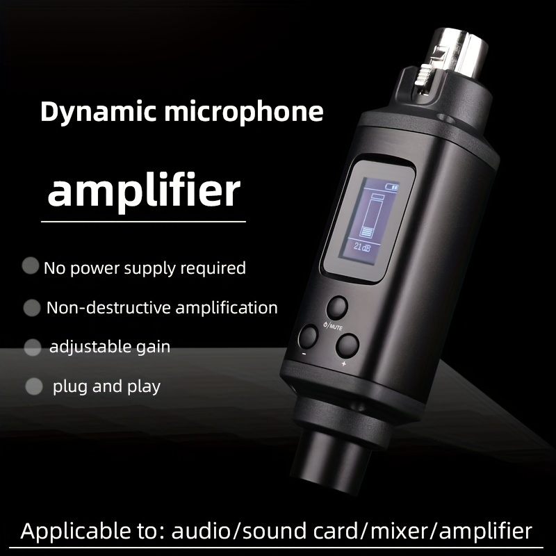 Microfono Inalambrico Y Amplificador - Temu