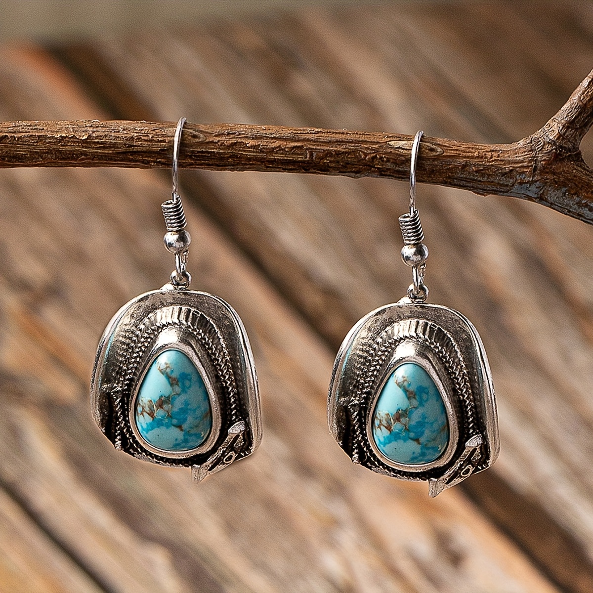 Turquoise 2025 cactus earrings