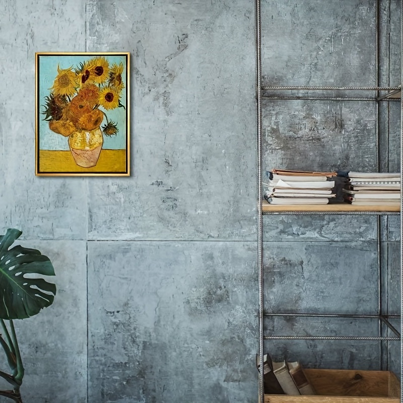1pc Girasole Di Vincent Van Gogh Riproduzioni Di Dipinti Astratti Per  Decorazioni Murali, Per Decorazioni Per Sala Da Pranzo E Bar 10x8 Pollici,  Cornice Non Inclusa - Temu Italy