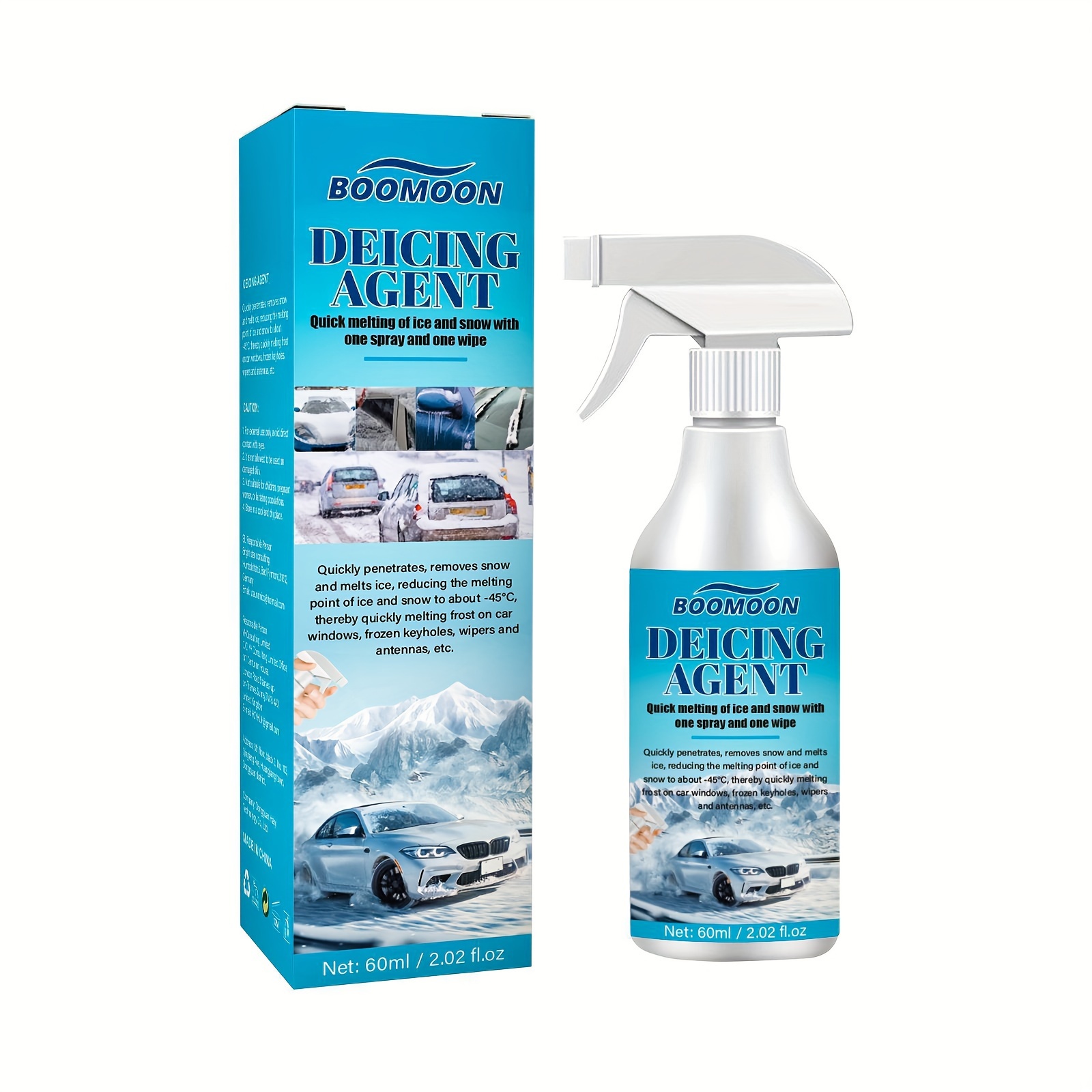 Snow Melting Agent For Car Windshields And Windows Fast And - Temu