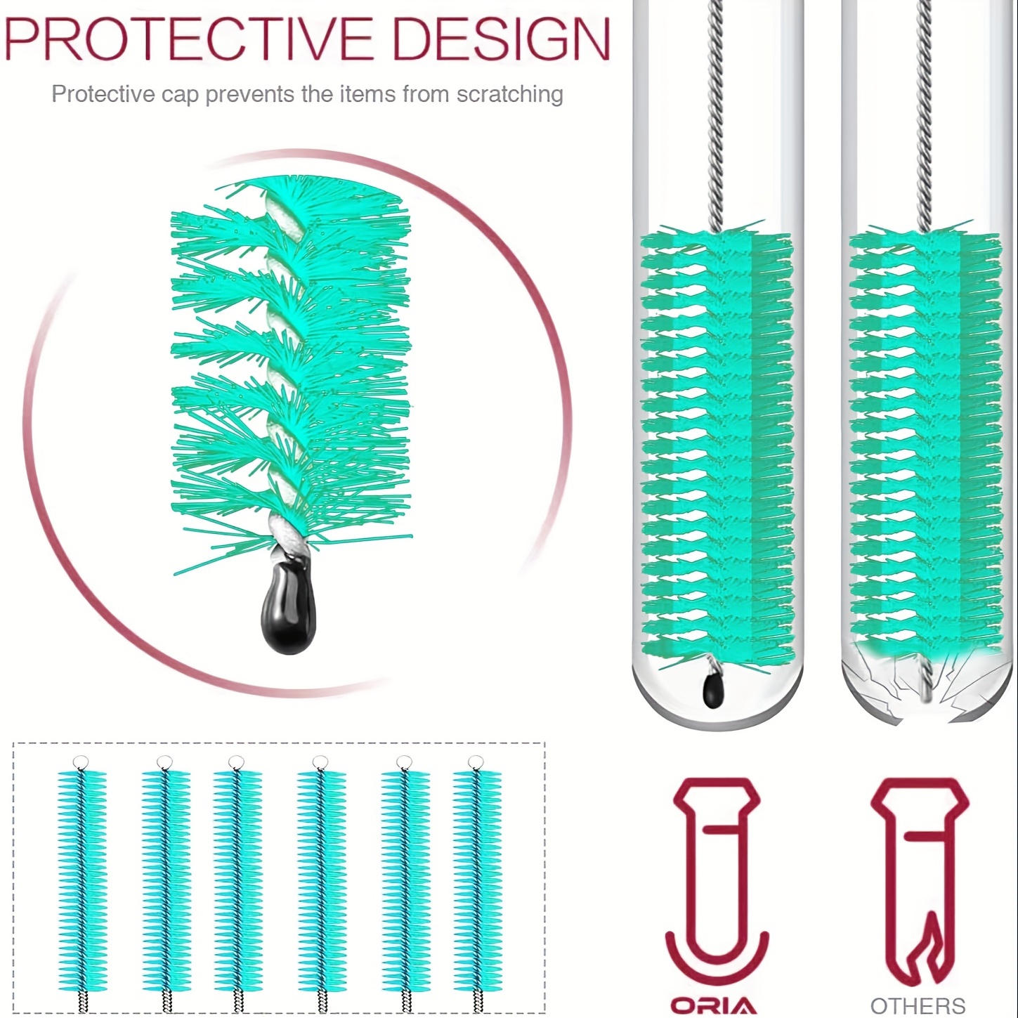 Straw Cleaning Brush, Straw Brush, Tube Cleaning Brush, Long Brush For  Straws, Water Bottle, Crevice, Multipurpose Kitchen Cleaning Brush, Cleaning  Supplies, Back To School Supplies - Temu