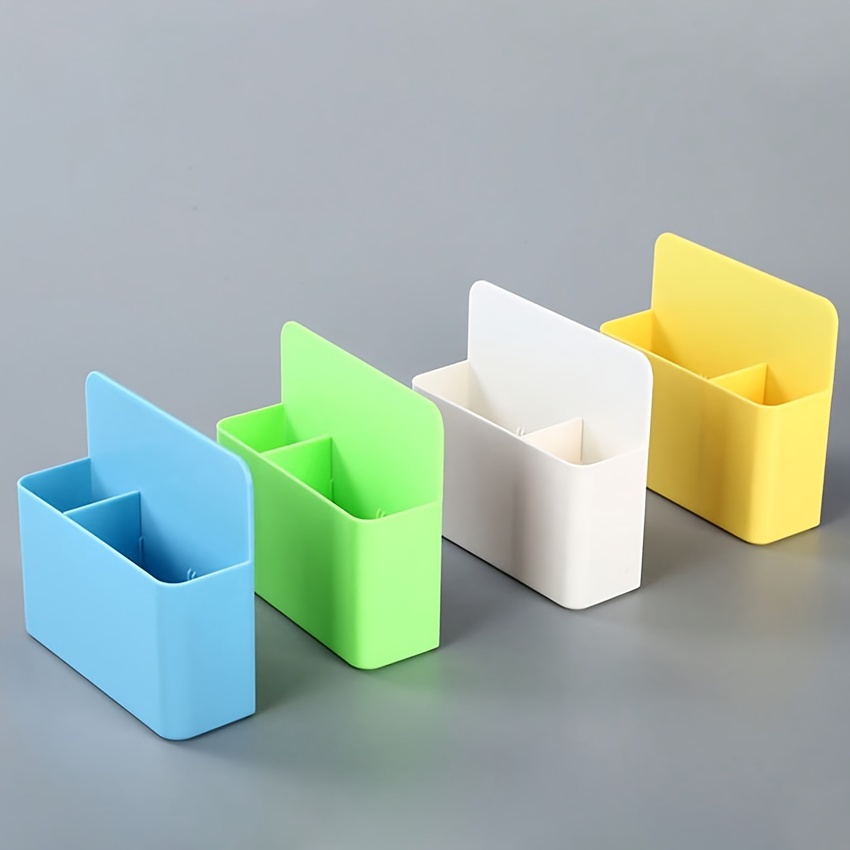 Storage Rack Magnetic Suction Punching Free Storage Box - Temu