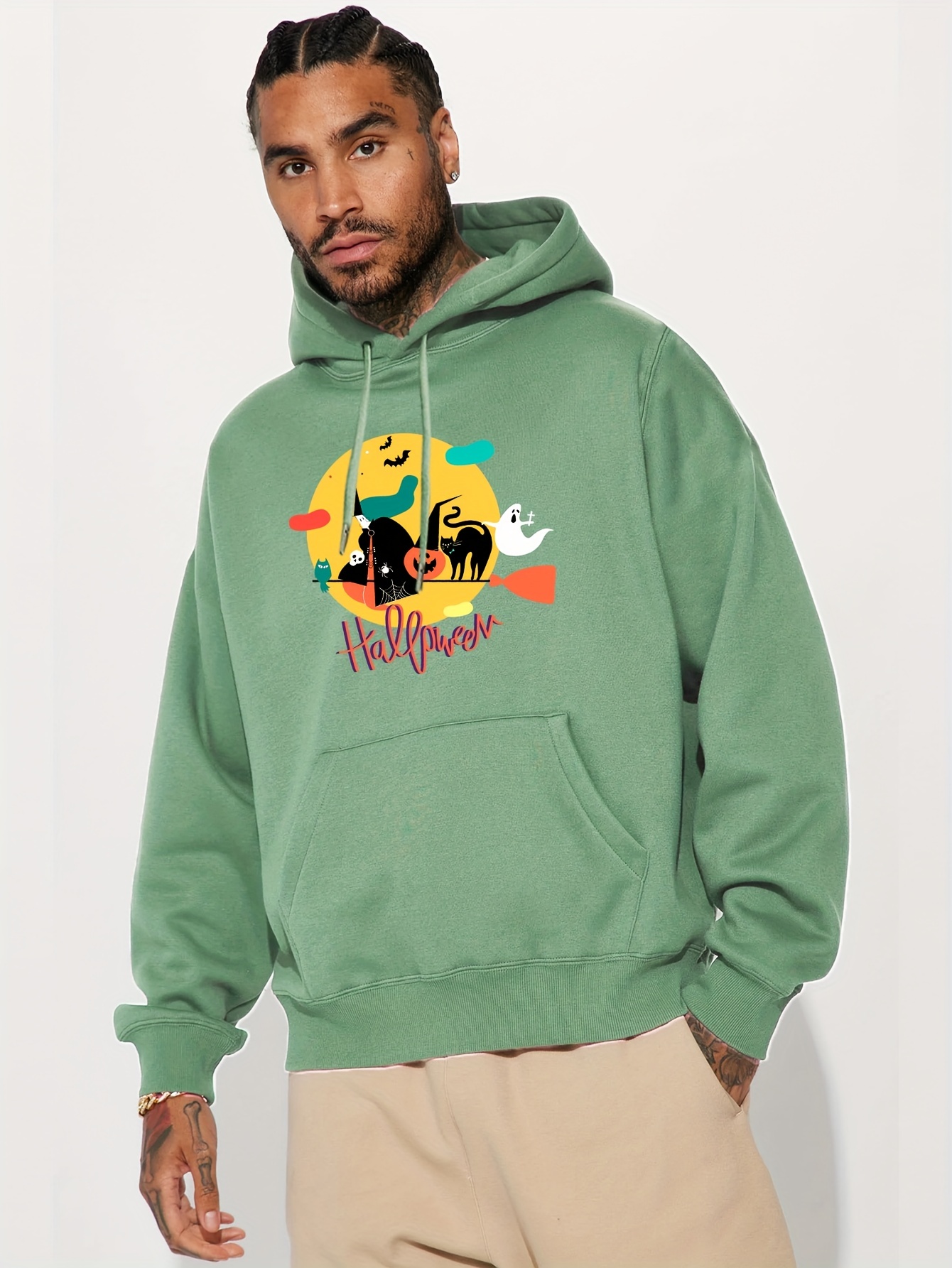 Halloween Style Graphic Print Hoodie Cool Hoodies For Men Mens Casual  Graphic Design Pullover Hooded Sweatshirt With Kangaroo Pocket Streetwear  For Winter Fall As Gifts | 90 Days Buyer Protection | Temu Ireland