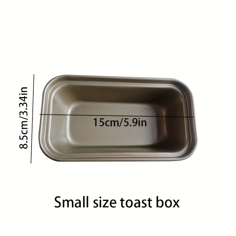 1pc loaf pan carbon steel baking bread pan toast making tool non stick bakeware oven accessories baking tools kitchen accessories