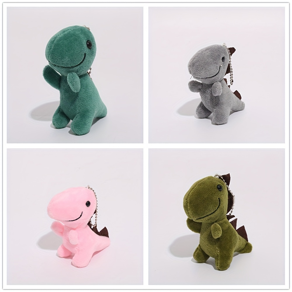 Dinosaur Plush Doll Toys Keychain Cute Stuffed Animal Key - Temu