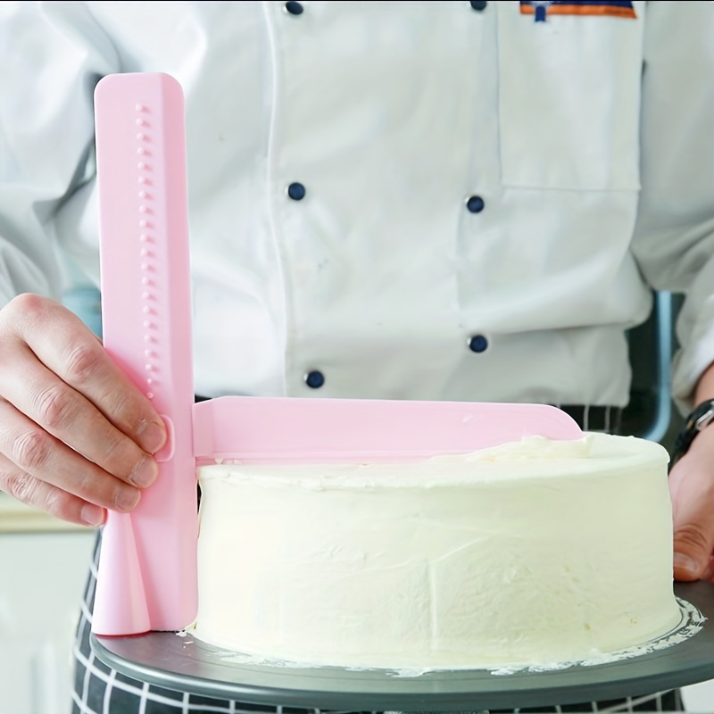 Adjustable Cake Scraper Baking Crisp Corners Cakes Comb Metal Cake Edge  Smoother Made Of Stainless Steel Diy Baking Tool | Fruugo NO
