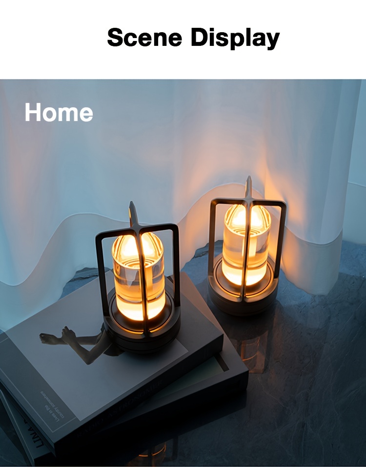 Modern Style Cordless Charging Table Lamp Touch - Temu