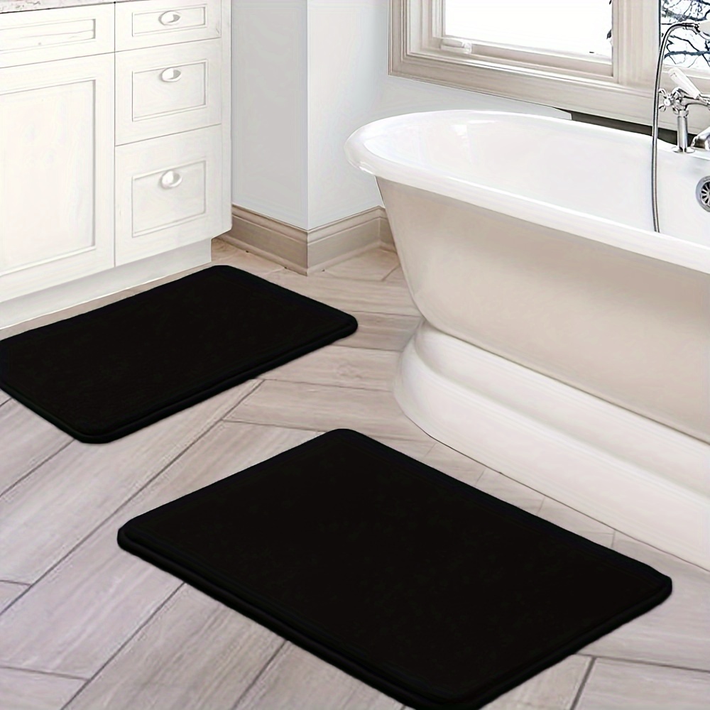 Alfombra antideslizante para bañera, alfombras de baño resistentes a la  suciedad con respaldo de goma súper absorbente, alfombras para baño,  alfombra para ducha, lavabo, bañera -  México