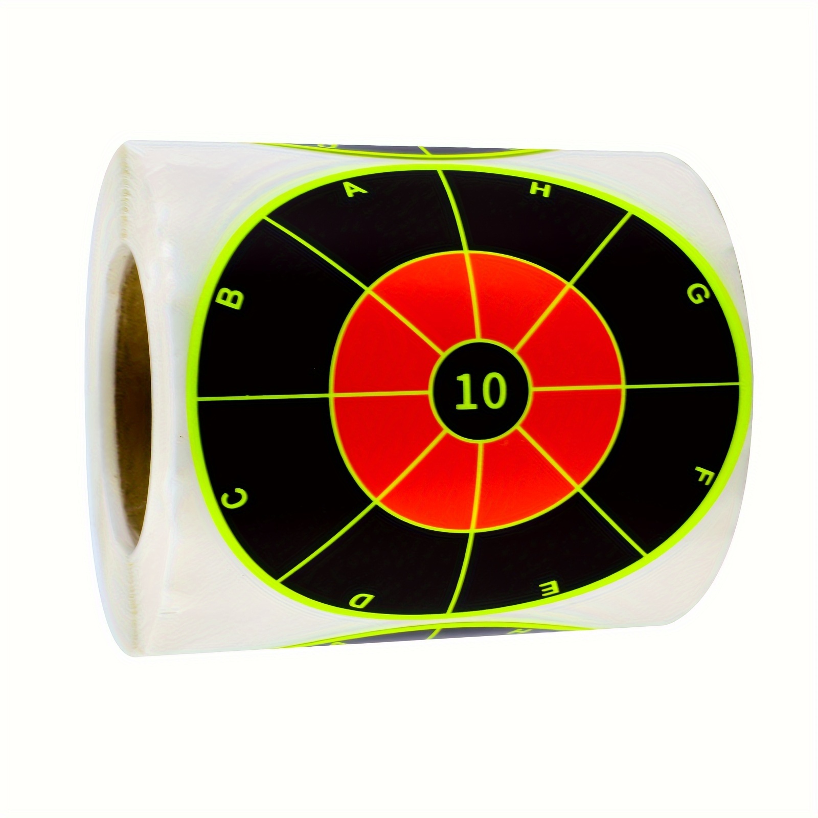 200pcs Round Ring Letter Marking Stickers for Target Practice