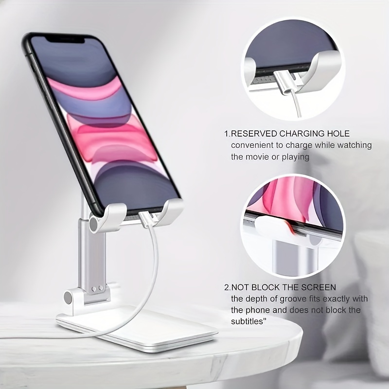 Desk Mobile Phone Holder Stand For IPhone IPad Xiaomi Adjustable Desktop  Tablet Holder Universal Table Cell Phone Stand