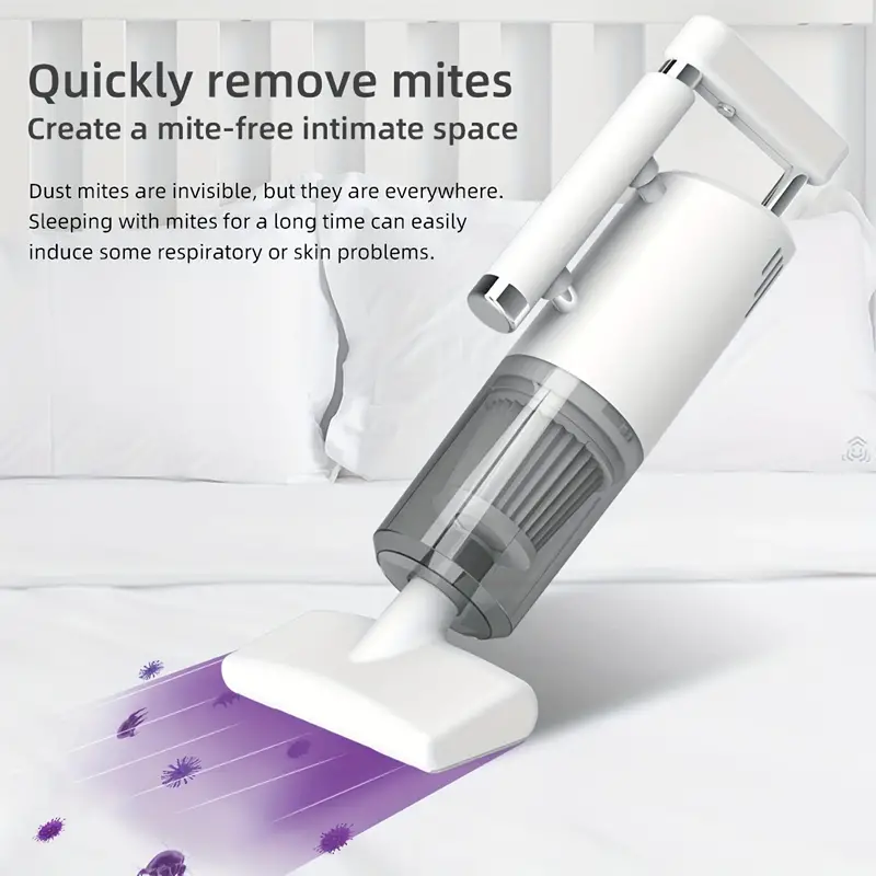 portable vacuum cleaner cordless high power 120w deep filtration wet dry handheld wireless vacuum cleaner household car compact large suction mini vacuum cleaner details 4
