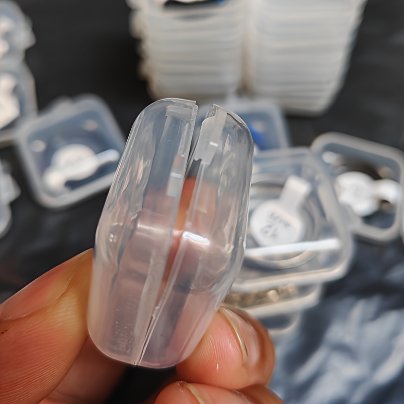 Plastic Transparent Dustproof Mini Jewelry Accessories - Temu