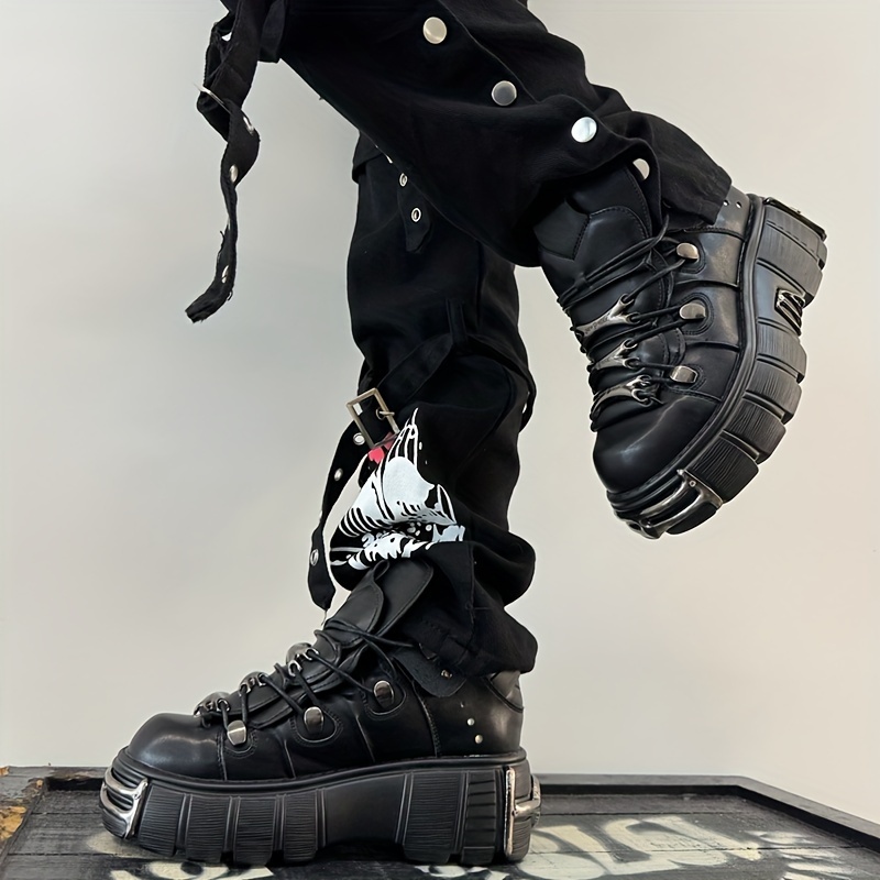 Amazon.com | New Rock Unisex 272-S1 Black Metallic Reactor