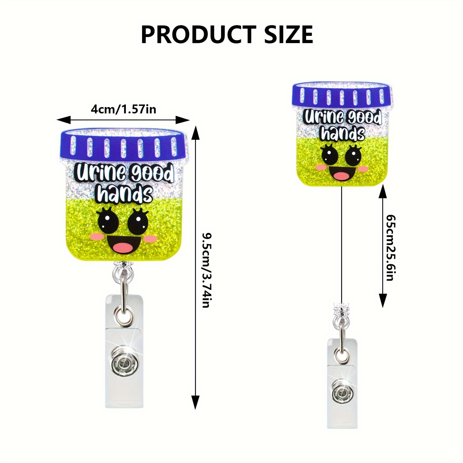 We Deliver Badge Reels Holder Retractable NICU Labor and Delivery L&D ID  Clip for Nurse Name Tag Card Cute Funny Fun Cool Nursing Doctor Medical  Work Office Alligator Clip Gift ZJK133 