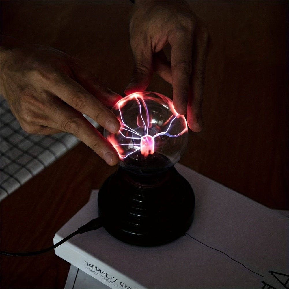 Plasma Ball Light Touch Sensitive Magic Plasma Ball - Temu