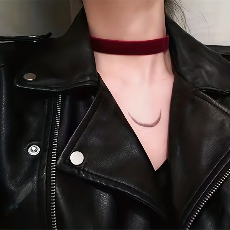 Wide Black Velvet Choker Necklace – The Trimbs