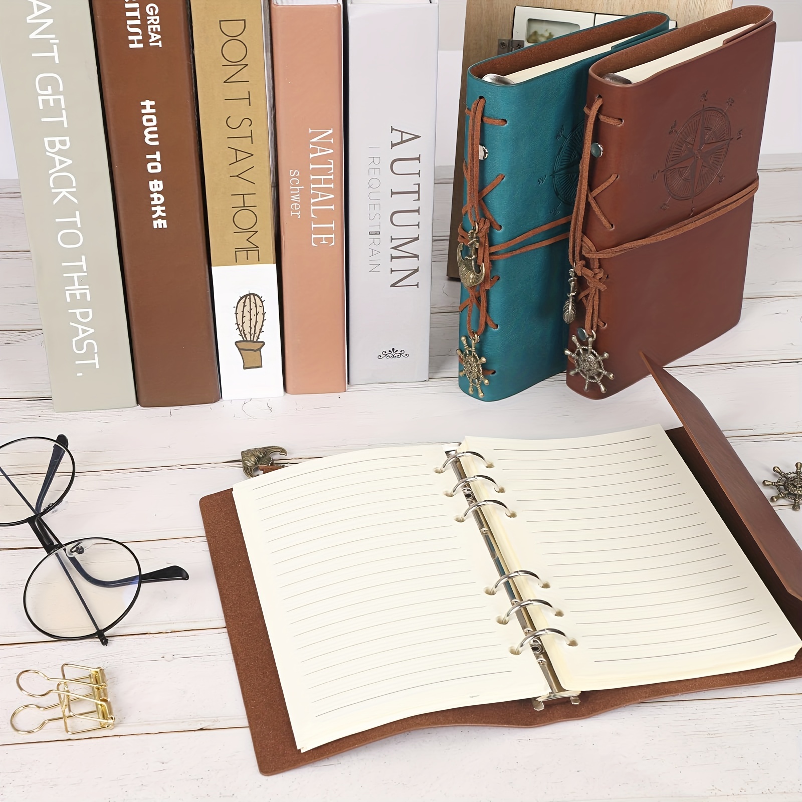 2pcs Office Journal & Notebook For Women & Men,premium Paper